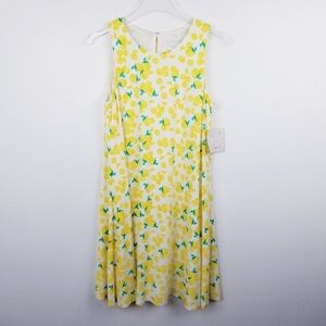 Cappagallo Lemon Dress NWT size Medium